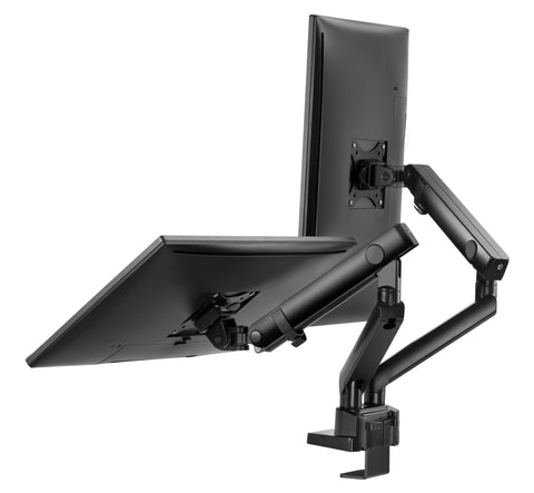 Dual Monitor Mount Articulating Arms (Black) HYDRA2B