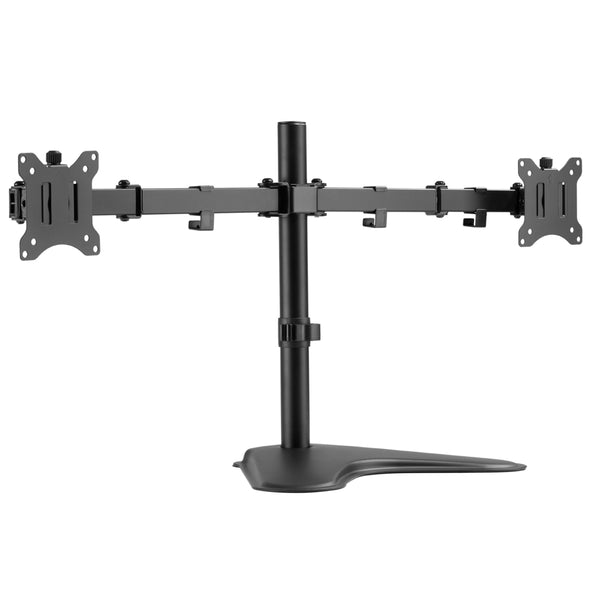Dual Articulating Monitor Arm with Stand Base 2EZSTAND