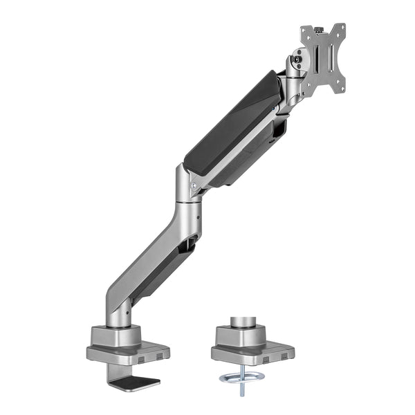 Heavy-Duty Single Monitor Gas Spring Monitor Arm | Amer Mounts HYDRA1HDB