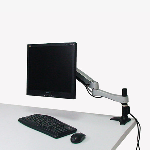 Long Single Articulating Monitor Arm with Grommet Mount - AMR1APL