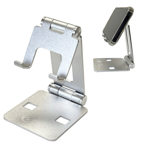 Simplicity Folding Phone Stand (Bright Aluminum) EZPAD20-01