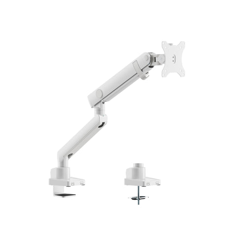 Single Monitor Mount With Articulating Arm - HYDRA1B-W (WHITE)