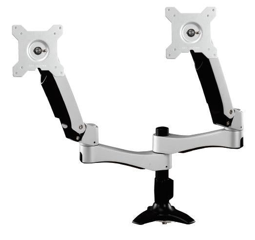 Dual Monitor Mounts - Wall Mount Workstation | Monumental Mounts