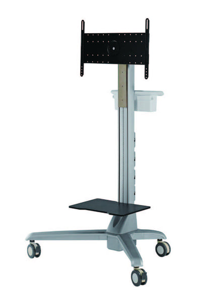 Mobile Media Conference Computer / TV Display Cart with Motorized Lift - AMRM6E