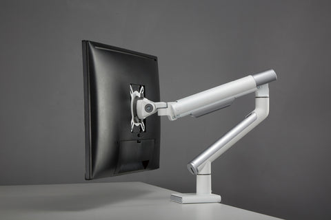 Single Monitor Mount Articulating Arm (Arctic White) HYDRA1A