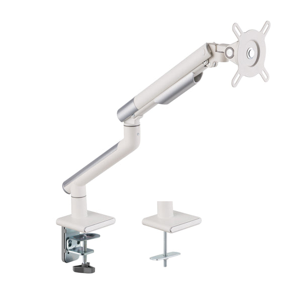 Single Monitor Mount Articulating Arm (Arctic White) HYDRA1A